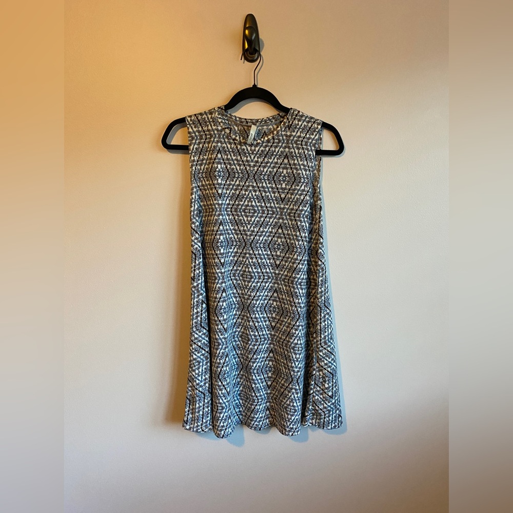 Elan Dress in Aztec print